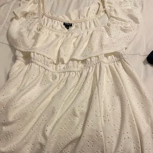 Size 2 white torrid dress